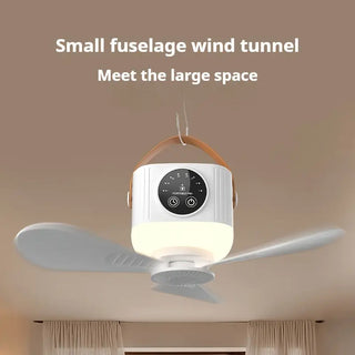 Sakerplus USB Rechargeable Ceiling Fan