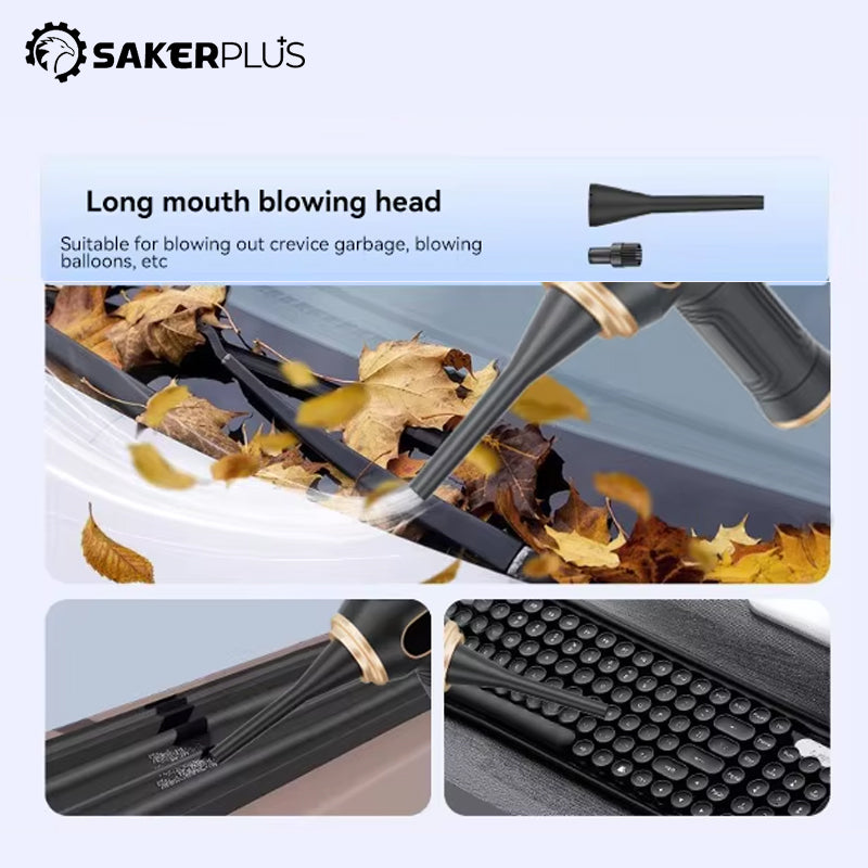 Sakerplus Handheld Cordless Car Vacuum Cleaner