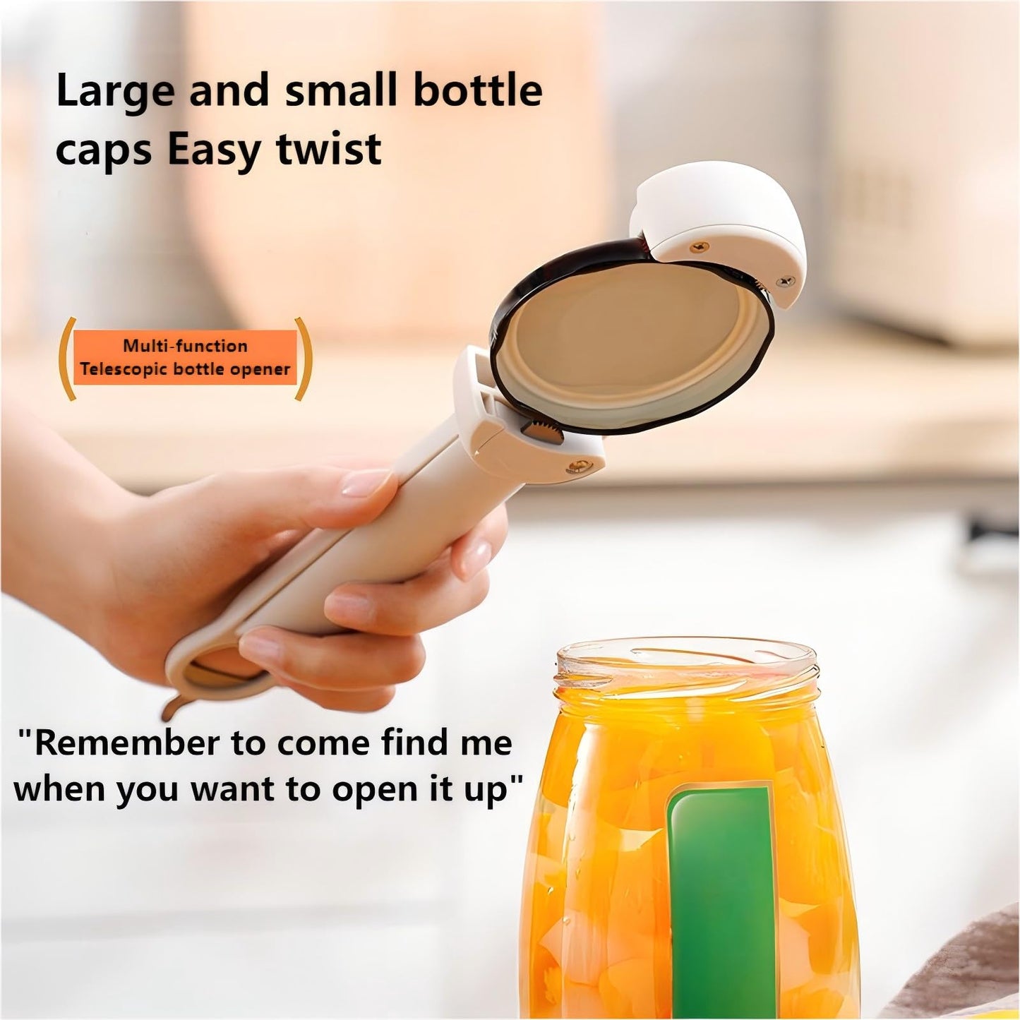Sakerplus Retractable Magnetic Jar Opener