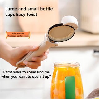 Sakerplus Retractable Magnetic Jar Opener
