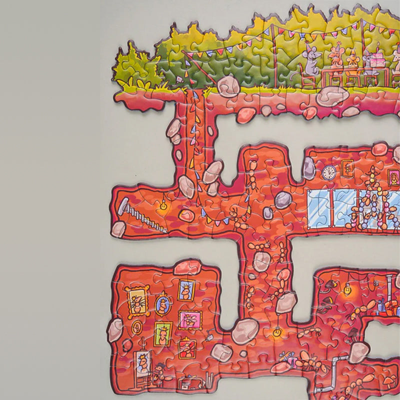 Sakerplus® Edgepiece Puzzle summer day on the river