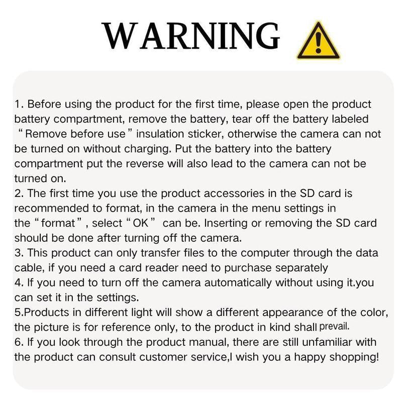 Sakerplus Portable Video Blog Camera