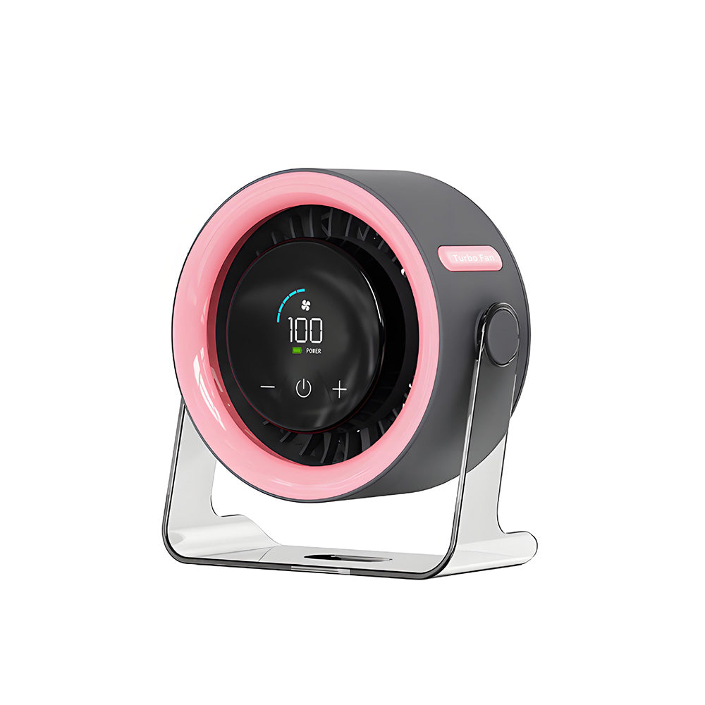 Sakerplus Battery Powered Quiet Desk Fan - Adjustable Head