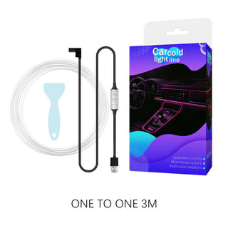 Sakerplus® USB Car LED Lights with APP Control