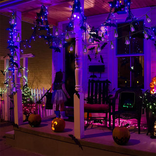 Sakerplus Solar Flickering Flame String Lights