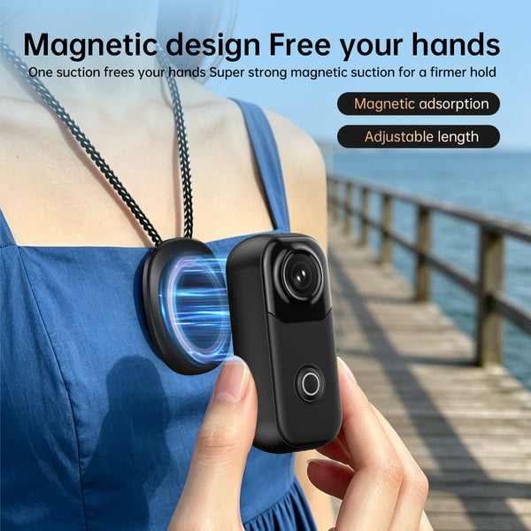 Sakerplus® Mini 4K Wearable Action Camera