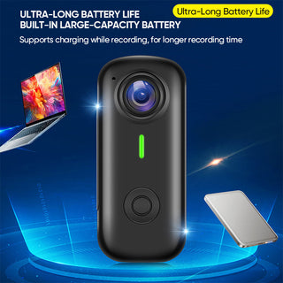 Sakerplus® Magnetic Waterproof Sport Action Camera