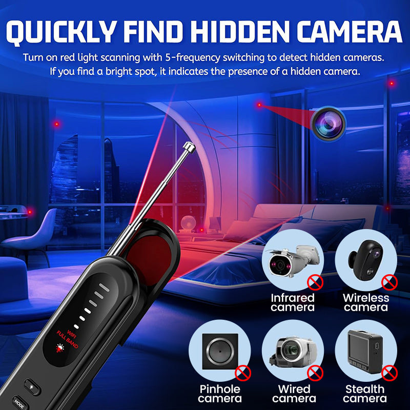 Saker Hidden Camera Detector Spy Finder
