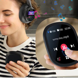 Sakerplus Hybrid ANC Wireless Headphones with MP3