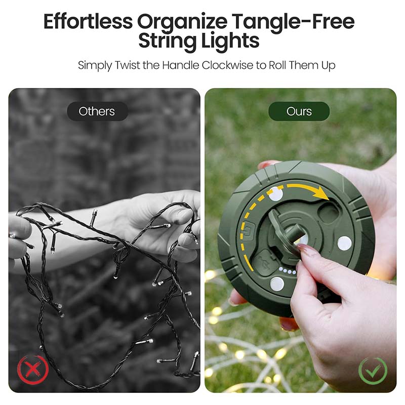 SAKER Camping String Lights