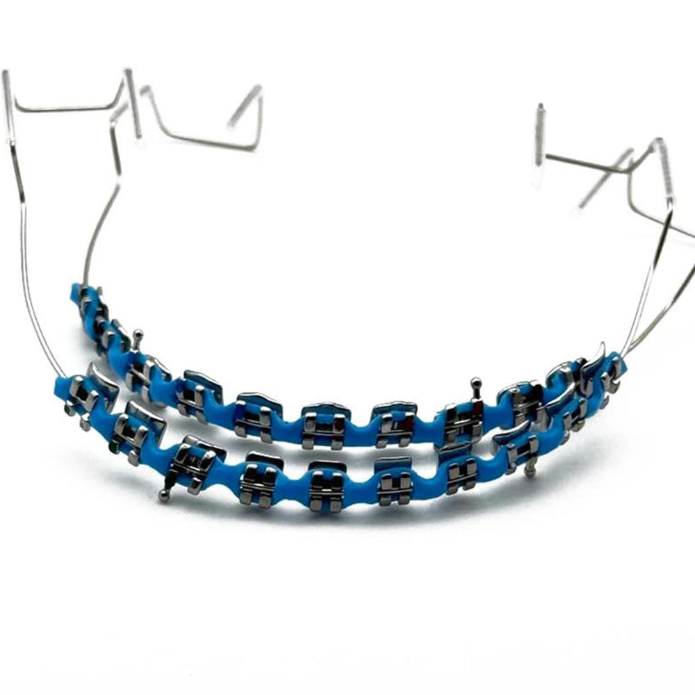 Sakerplus One-Step Fake Braces with Power Chain