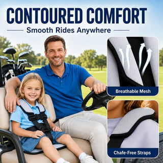 Sakerplus® Universal Golf Cart Child Safety Seat