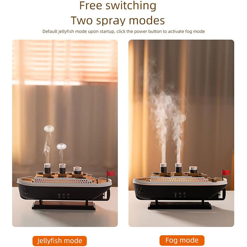 Sakerplus® Jellyfish Steam Boat Aroma Diffuser