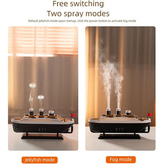 Sakerplus® Jellyfish Steam Boat Aroma Diffuser