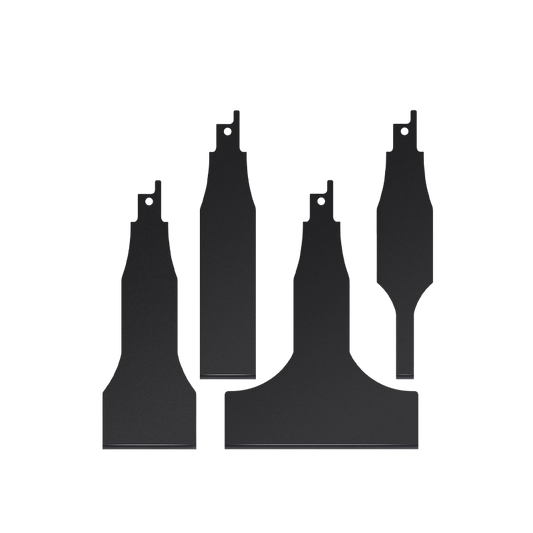 Saker 4PCS Reciprocating Saw Scraper