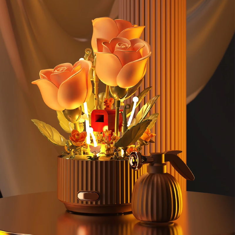 Sakerplus® Interactive Blooming Rose Atmosphere Lamp