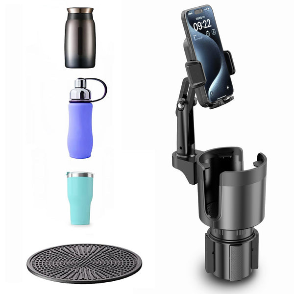 Sakerplus® 2-In-1 Car Cup Holder Phone Mount