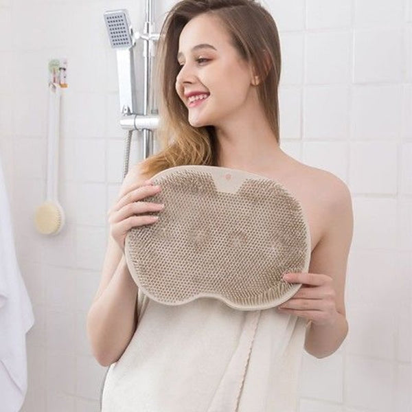 Sakerplus® Shower Foot & Back Scrubber, Massage Pad