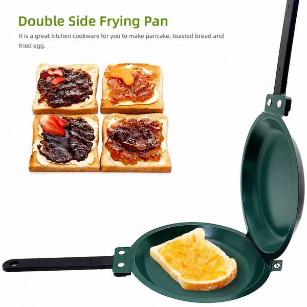 Sakerplus® Flip Jack Double-Sided Pancake Frying Pan