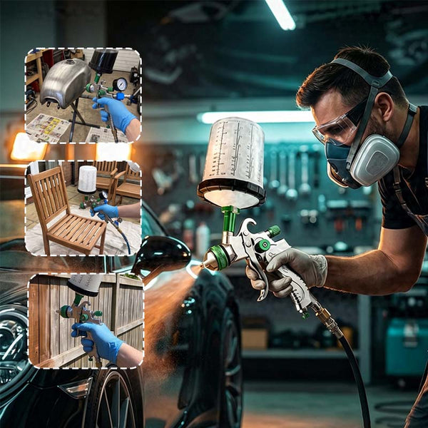 Sakerplus® HVLP Air Spray Gun Kit