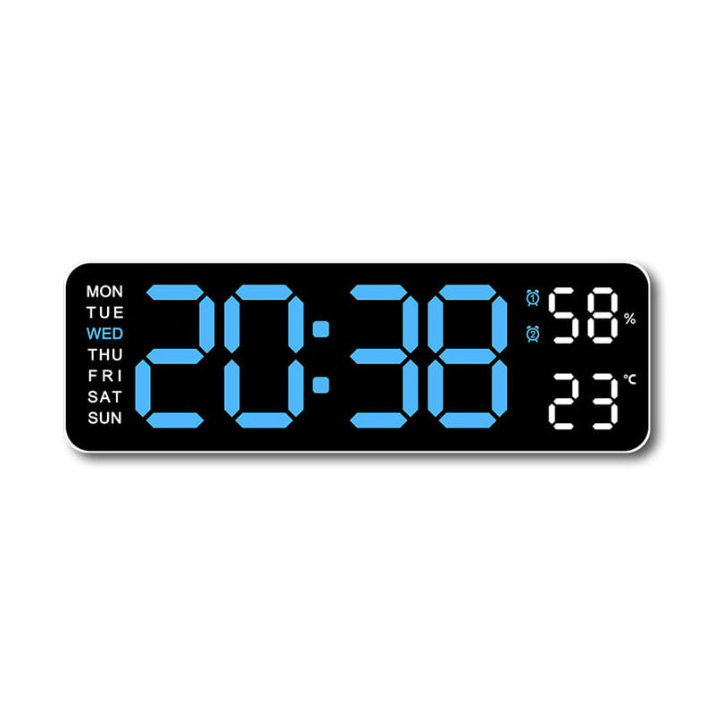 Saker Upgraded Digital Wall Clock Large Display