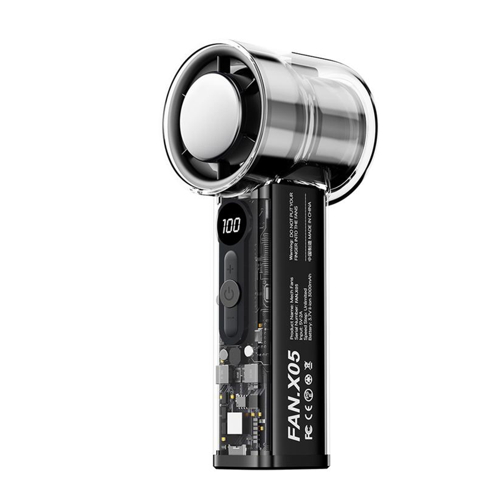 Sakerplus Turbo Handheld Foldable Mini Fan