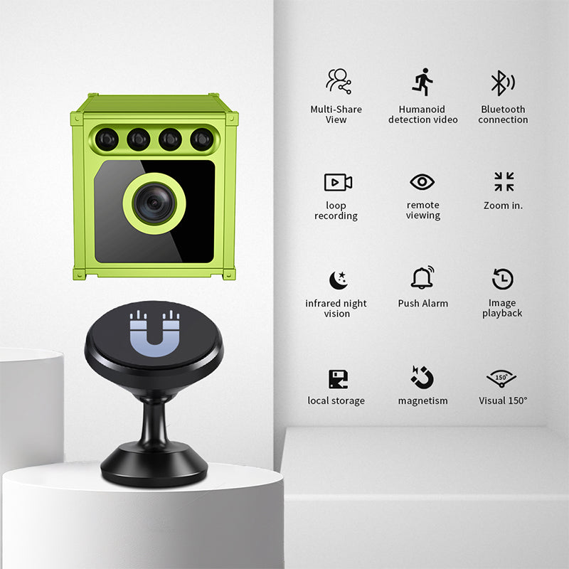 Sakerplus Mini Magnetic WiFi Security Camera