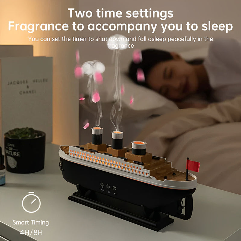 Sakerplus® Jellyfish Steam Boat Aroma Diffuser