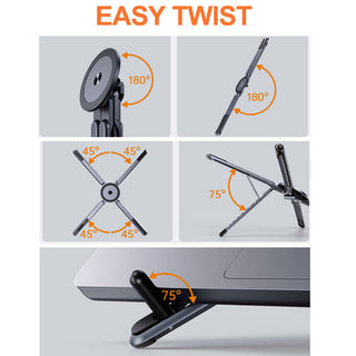 Sakerplus Adjustable Foldable Laptop Stand