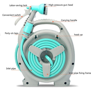 Sakerplus Retractable garden hose reel
