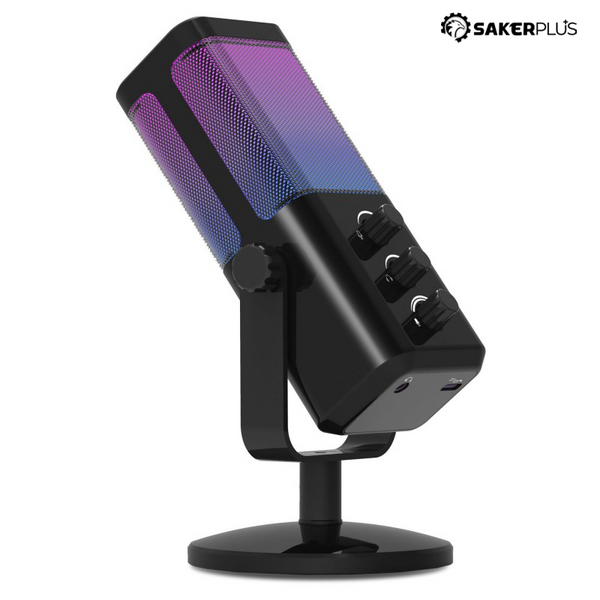 Sakerplus® RGB Gaming Microphone