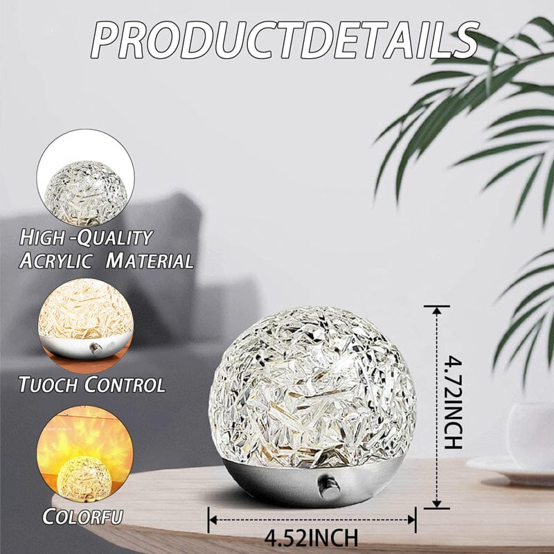 SAKER® Water Wave Dynamic Projection Atmosphere Lamp