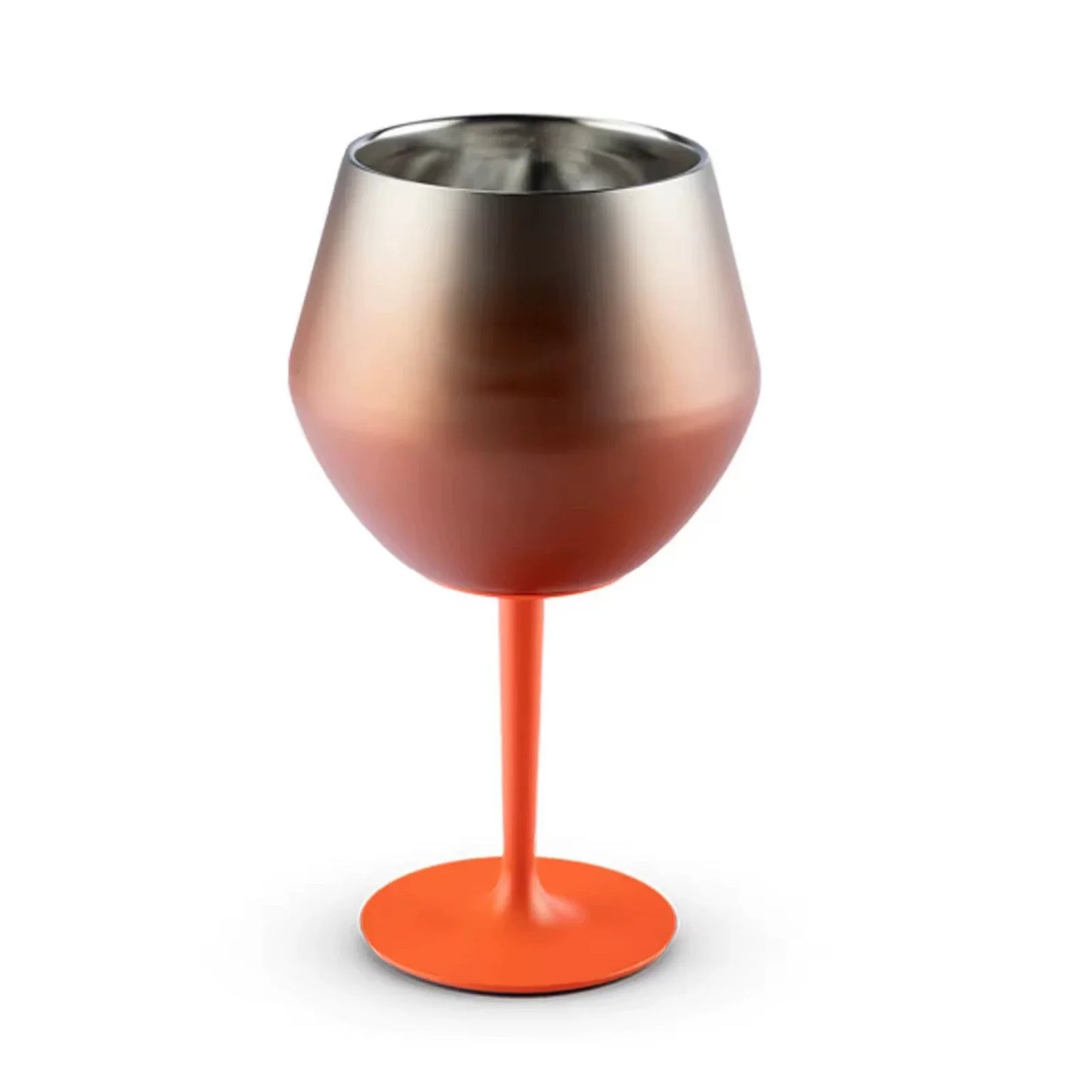 Sakerplus® Stemmed Stainless Steel Wine Glass