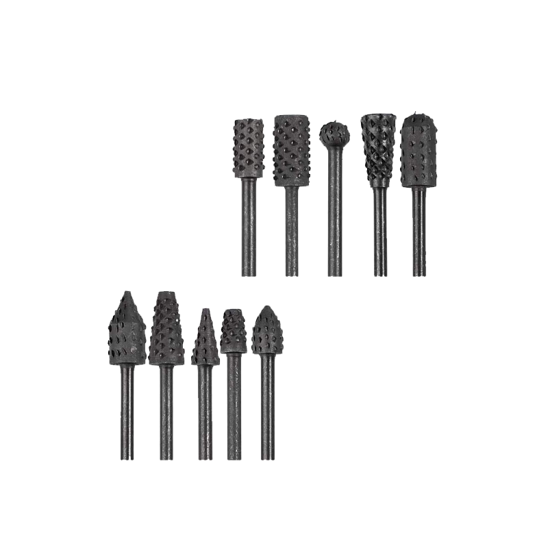 Domom® Premium Rotary Rasps Wood Set (10pcs per set)