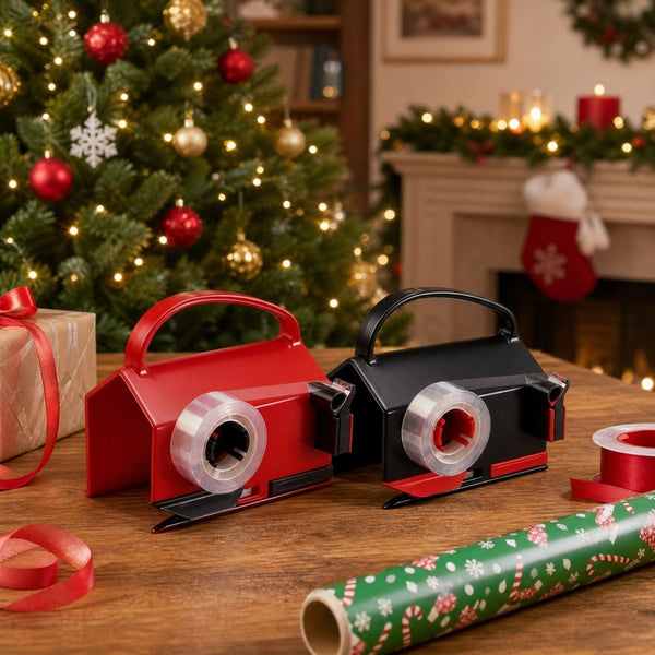 Sakerplus® Wrapping Paper Cutter Tape Dispenser Kit