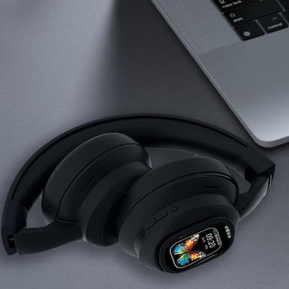 Sakerplus Hybrid ANC Wireless Headphones with MP3
