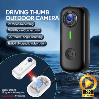 Sakerplus® Magnetic Waterproof Sport Action Camera