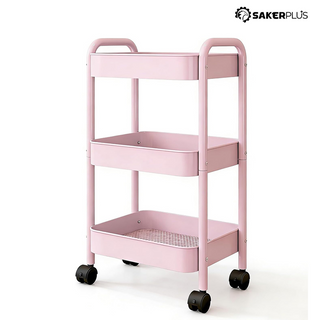 Sakerplus® Three Tier Rolling Storage Cart