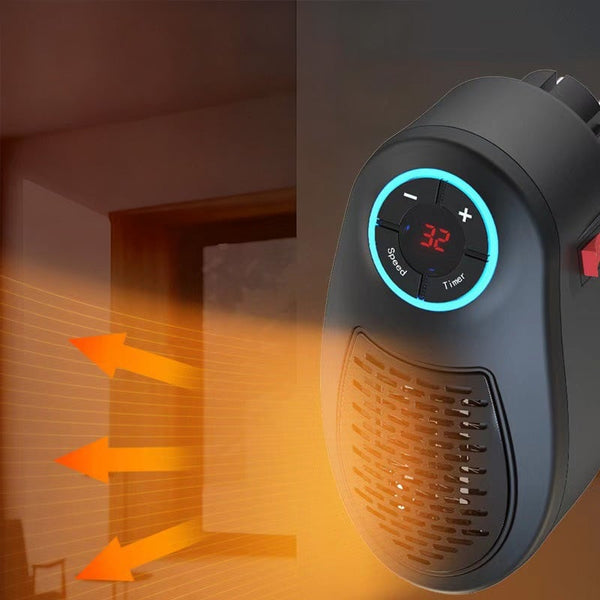 Sakerplus® Quick-Heat Mini Wall-Mounted Electric Heater