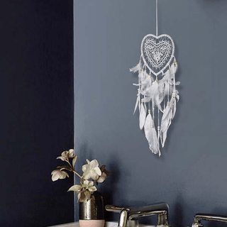 Heart Shape Dream Catcher Light