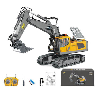 Sakerplus 9-Channel RC Metal Bulldozer