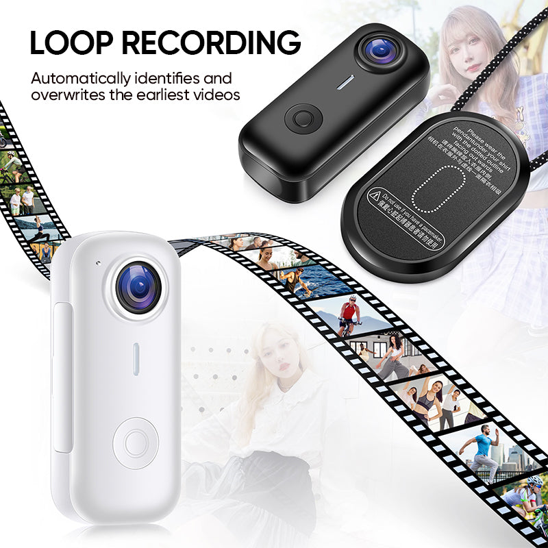 Sakerplus® Magnetic Waterproof Sport Action Camera