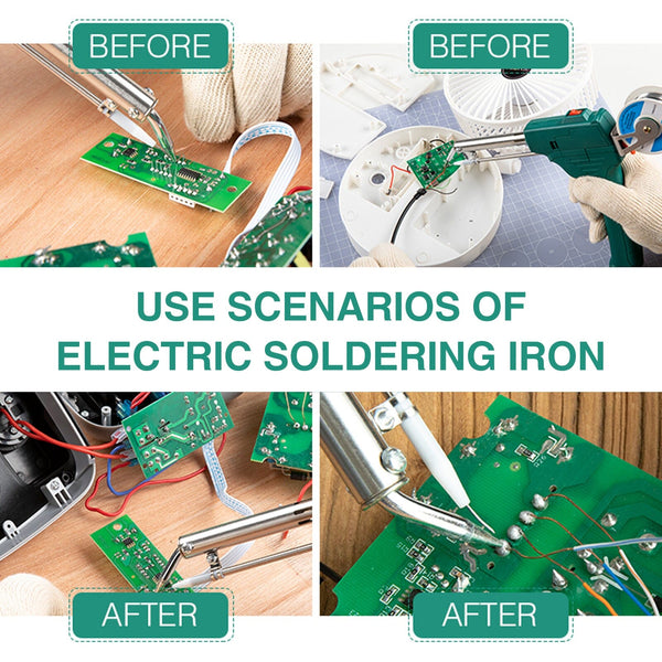 Sakerplus® Adjustable Temperature Soldering Iron Kit