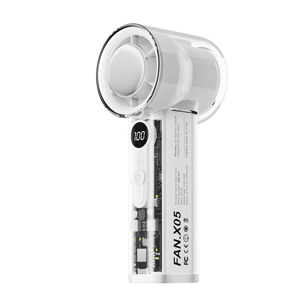 Sakerplus Turbo Handheld Foldable Mini Fan