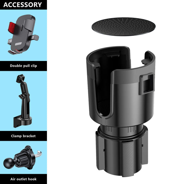 Sakerplus® 2-In-1 Car Cup Holder Phone Mount