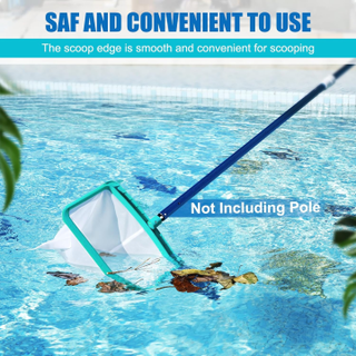 Sakerplus® Large Capacity Reinforced Pool Skimmer Net