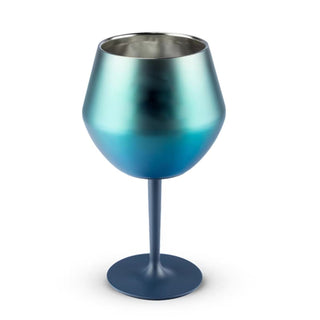 Sakerplus® Stemmed Stainless Steel Wine Glass