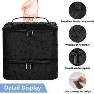Sakerplus® Portable Nail Polish Organizer Case