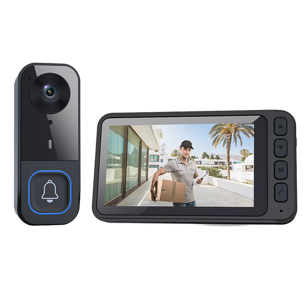 Sakerplus® Smart Video Doorbell With Indoor Display