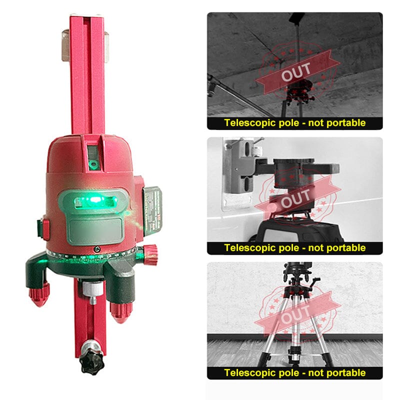 SAKER® Universal Laser Level Wall Mount Bracket